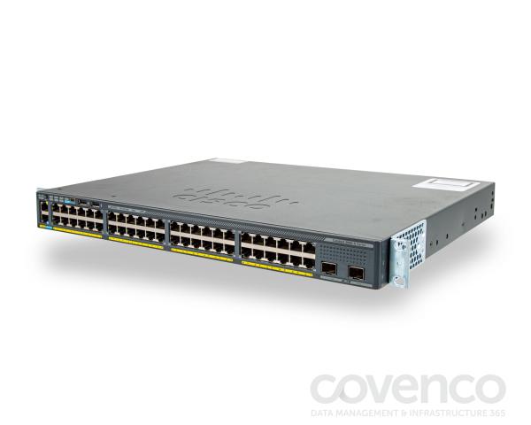 Catalyst 2960-X 48 GigE PoE 740W. 2 x 10G SFP+. LAN Base