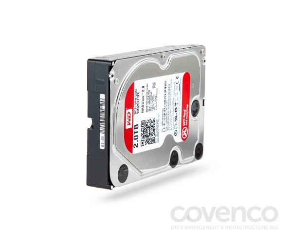 WD Red 2TB 3.5 inch 5400 RPM SATA (Single Port) 6.00 Gb/s NAS Hard Disk Drive