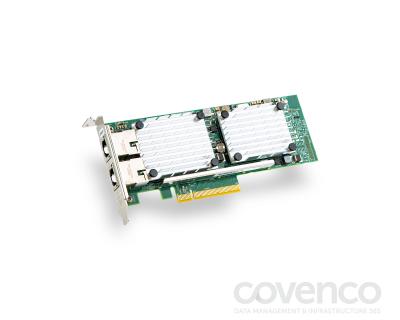 EN0X PCIe2 Low-Profile 2-port 10 / 1GbE BaseT RJ45