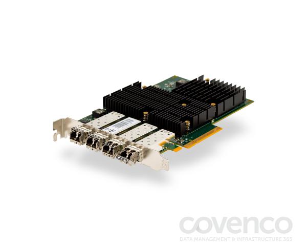 X1133A-R6 4-port 16Gb Fibre-Channel SFP+ Optical Host Bus Adapter Including 4 X 