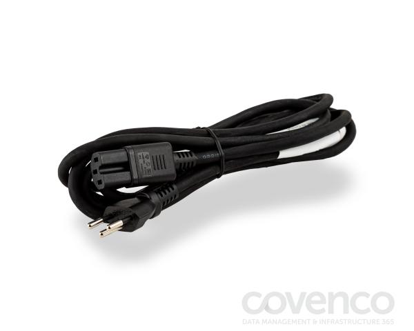 AC Power Cord, 250VAC 10A, Straight C15, MP232 Plug, SWITZ