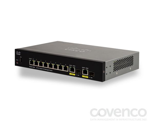 CISCO SG350-10MP 10-PORT GIGABIT POE MANAGED SWITCH