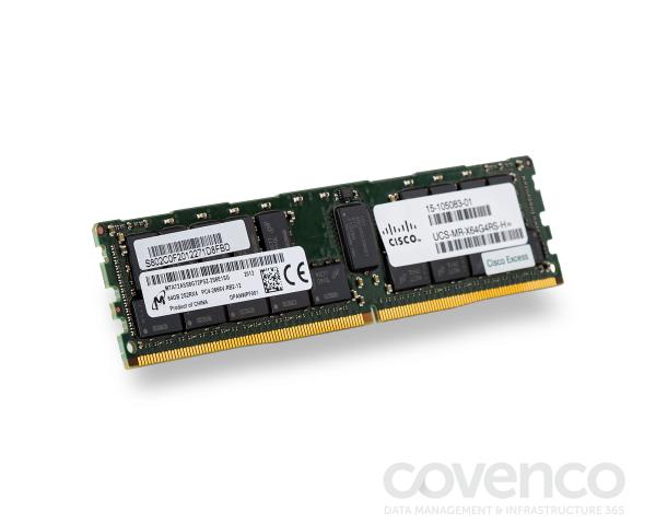 64GB DDR4-2666-MHz TSV-RDIMM / PC4-21300 / Quad Rank / X4 / 1.2v