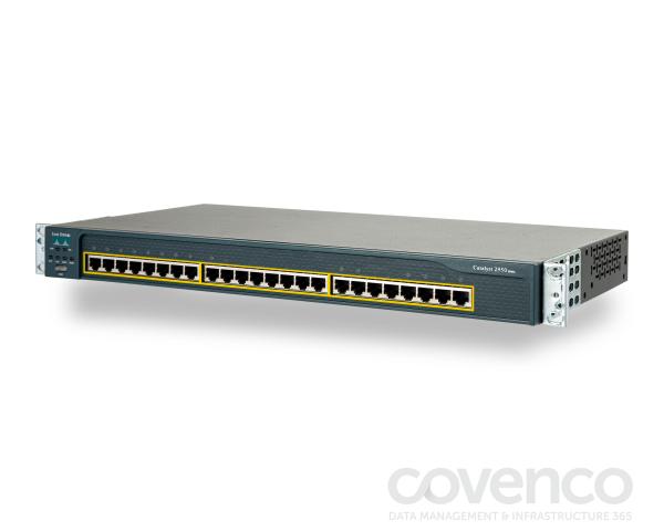 24 PORT 10 / 100 AUTOSENSING SWITCH