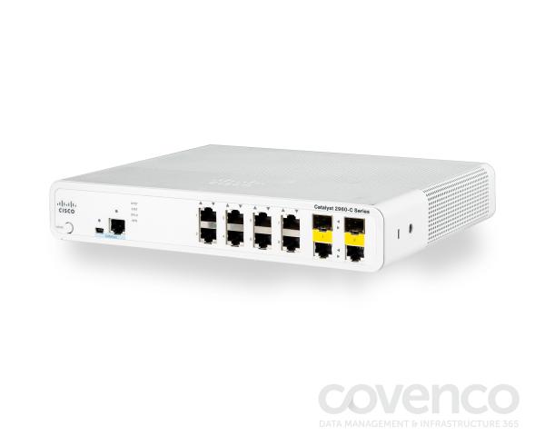 Cisco Catalyst 2960C Switch 8 FE - 2 X Dual Uplink - Lan Base