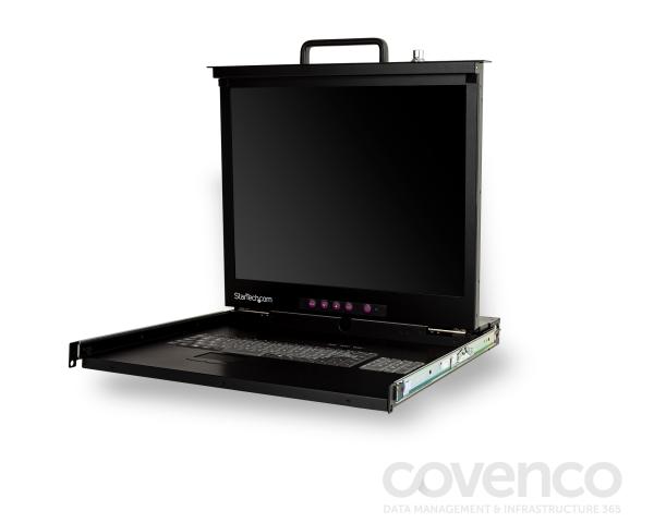 StarTech.com 1U 19 Rackmount LCD Console - USB + PS / 2