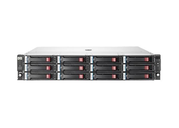 HP D2600 Disk Enclosure, 12 Bay, Large-Form-Factor, Redundant Power Supplies & F
