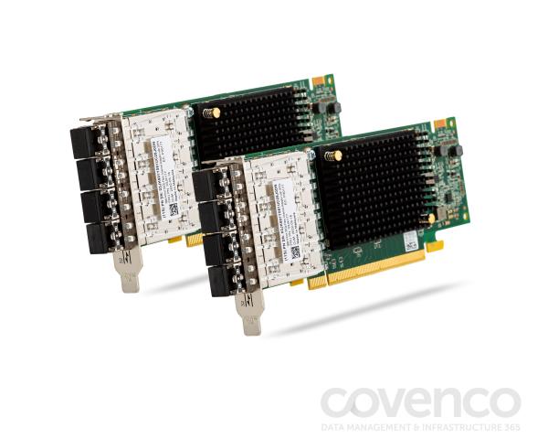 4 Port 32Gb Fibre Channel Adapter Cards With Transceivers (Pair) (FS9500)