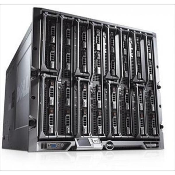 Dell M1000e Blade Server Chassis (With 2 x CMC, 1 x KVM Modules, 6 x Power Suppl