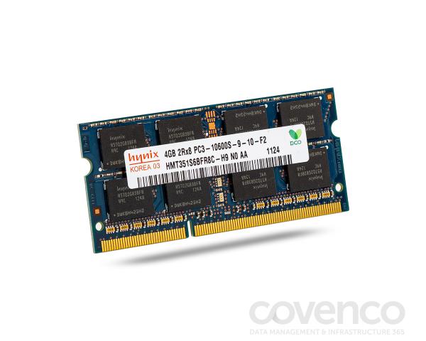 1 x 4 GB DDR3 12800 MB/s (1600 MHz) Dual Rank Unbuffered SODIMM Memory