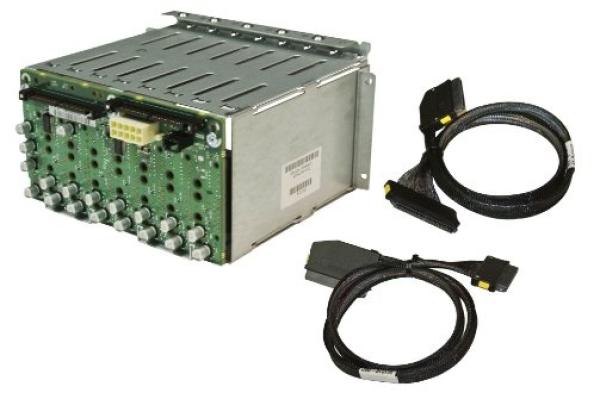SAS Small-Form-Factor 8-Bay Drive Cage Kit (For ML370 G5)