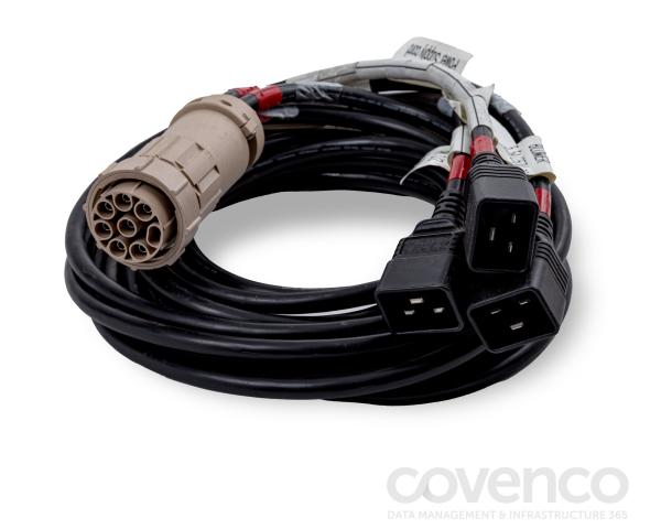 2.8m, 200-240V, Triple 16A IEC 320-C
