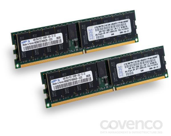 8 GB (2x4GB Kit) PC2-3200 CL3 ECC DD