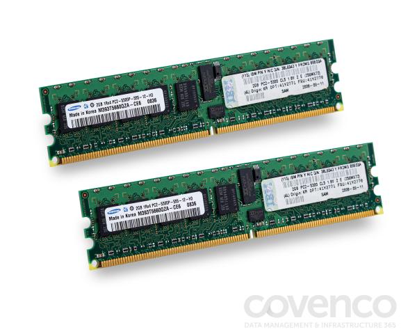 4GB (2x2GB) PC2-5300 CL5 ECC SDRAM