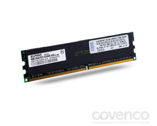 1x4GB PC3200 ECC DDR2 DIMM