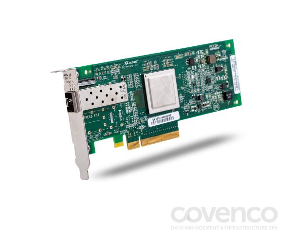 QLogic 8Gb/s Single Port Host Bus Adapter Card Only (No SFP)
