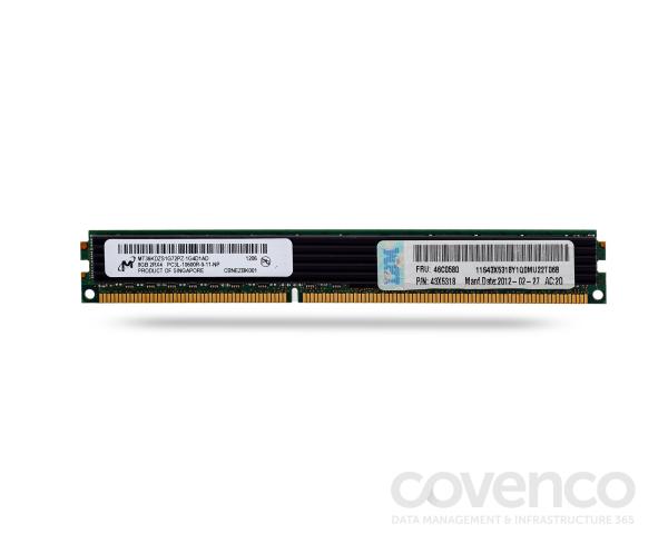 8GB (Dual-Rank x4) 1.35 V PC3L-8500 CL7 ECC DDR3 1066MHz VLP RDIMM