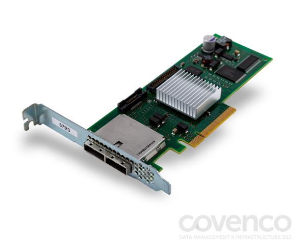 PCIe (x8) 2-Port SAS 3Gb Tape / DVD Adapter (Full-Height)