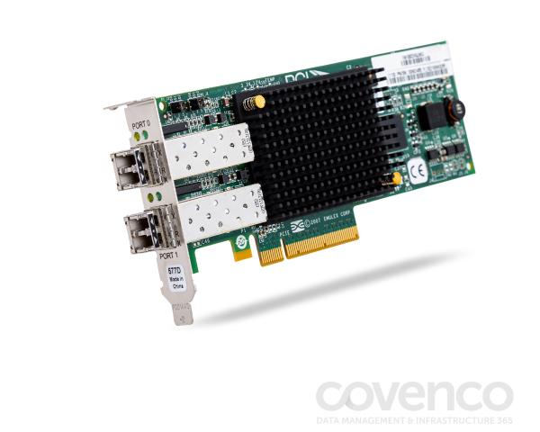 8Gb 2-Port PCIe (x4) Fibre Channel Adapter (Low-Profile)