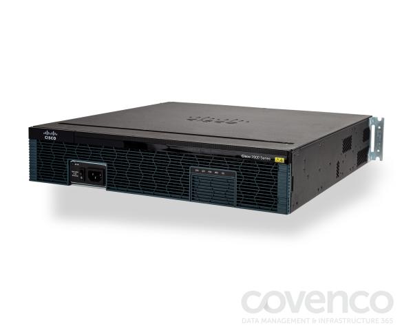 Cisco 2921 With 3 GE, 4 EHWIC, 3 DSP, 1 SM, 256MB CF, 512MB DRAM, IPB
