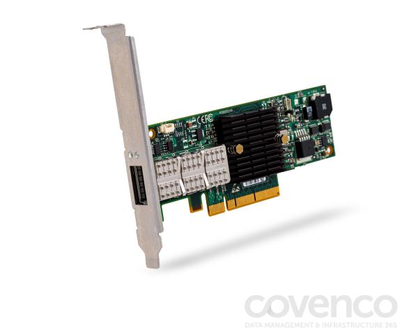MELLANOX CONNECTX-2 VPI SINGLE PORT 10GbE QSFP PCI-E QDR IB 2.0 HOST CHANNEL ADA