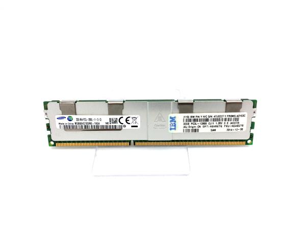 32 GB (Quad-Rank x4) 1.35 V PC3L-12800 CL11 ECC DDR3 1600 MHz Low-Profile LRDIMM