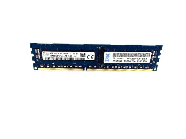 8 GB Dual-Rrank 1.5 V DDR3 1866MHz RDIMM