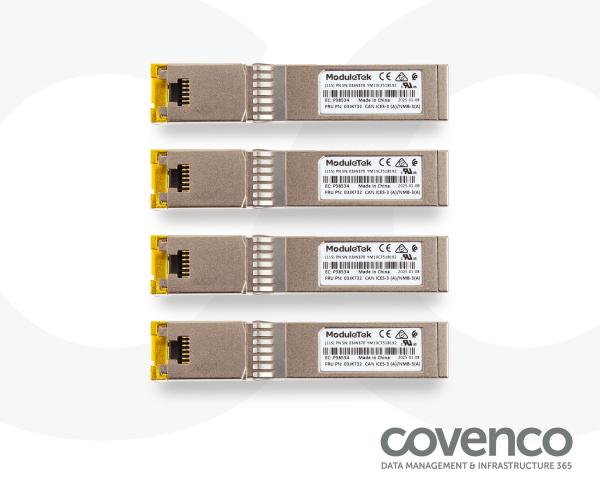 10GbE SFP+ RJ45 Transceivers (Four)