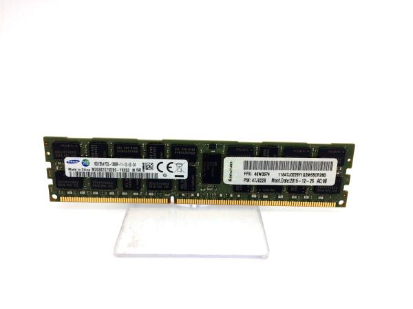16 GB (2Rx4, 1.35 V), PC3-12800 DDR3 ECC 1600 MHz Low-Profile RDIMM
