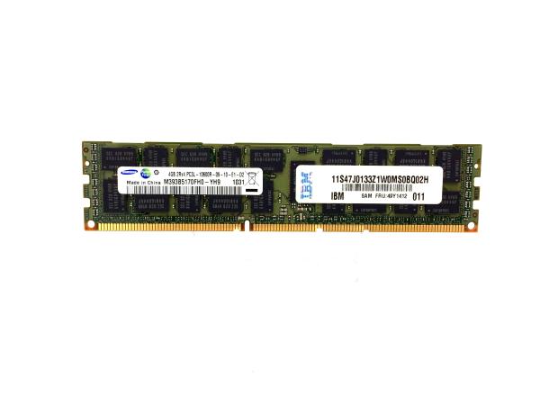 1 x 4GB DDR3-PC10600 MEMORY DIMM