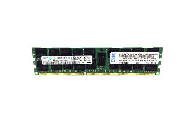 16GB (1x16GB, 2Rx4, 1.5V) PC3-14900 CL13 ECC DDR3 1866MHz Low-Profile RDIMM