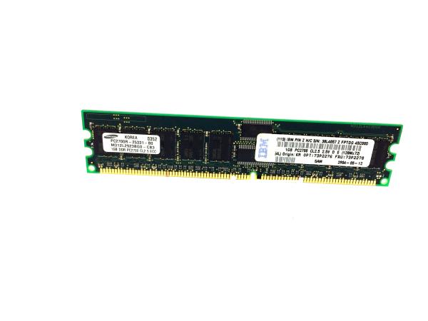 1GB PC2700 CL2.5 ECC DDR SDRAM RDIMM