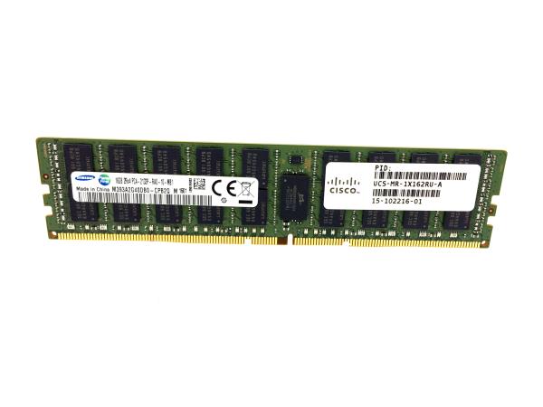 16GB DDR4-2133-MHz RDIMM / PC4-17000 / Dual Rank / x4 / 1.2v