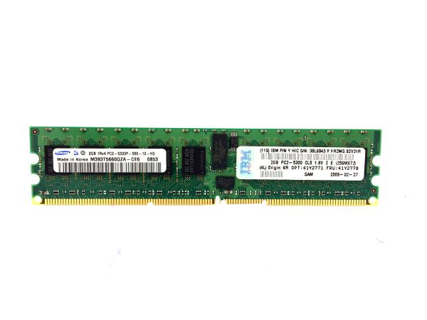 2GB (1X2GB) PC2-5300 CL5 ECC DDR2 SD