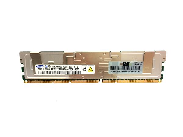 HP 1x4GB PC2-5300 667 MHz Memory (Service Part)