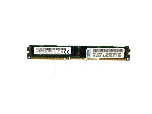 8GB (1x8GB, 2Rx8, 1.35V) PC3L-12800 CL11 ECC DDR3 1600MHz VLP RDIMM