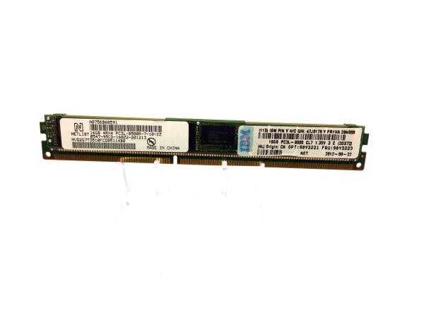 16GB (1x16GB, 4Rx4, 1.35V) PC3L-8500 CL7 ECC DDR-3 1066MHz VLP RDIMM