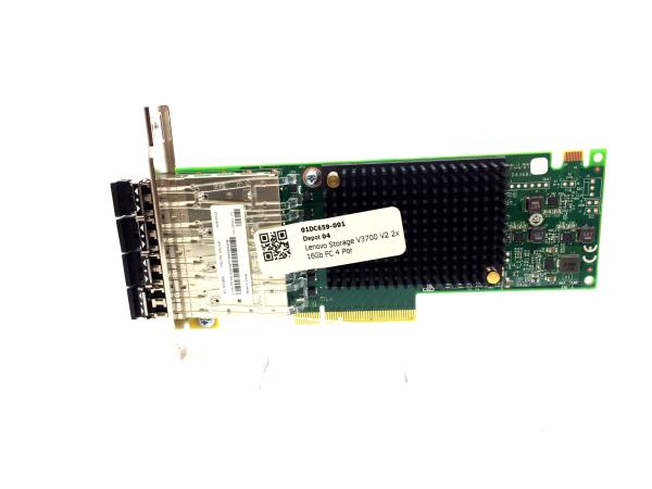 Lenovo Storage V3700 V2 2x 4-port 16Gb Fibre-Channel SFP+ Adapter Cards (With SW
