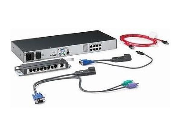 HP 16 Port, Dual Console USB And PS2 KVM Switch Module Kit