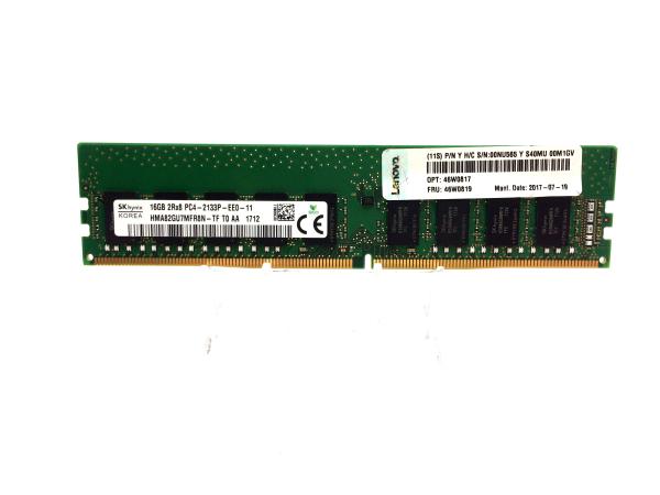 16GB (1x16GB, 2Rx8, 1.2V) PC4-17000 DDR4 2133MHz Low-Profile ECC UDIMM