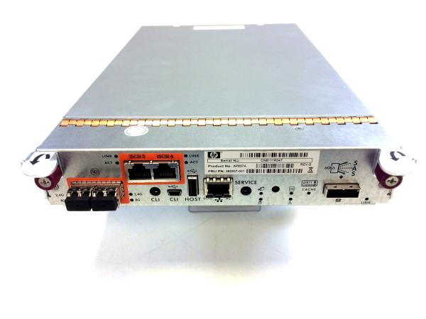HP P2000 G3 MSA Fibre-Channel / iSCSI Combo Modular Smart Array Controller