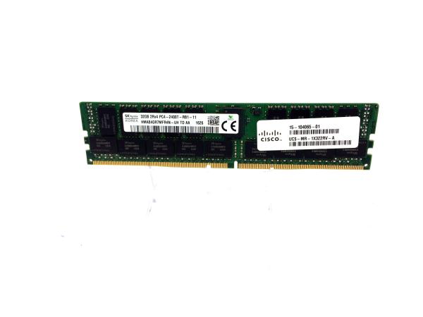32GB DDR4-2400-MHz RDIMM / PC4-19200 / Dual Rank / x4