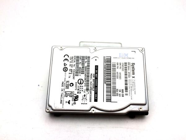 600 GB SAS 10K Small-Form-Factor Disk Drive And Screws (4)