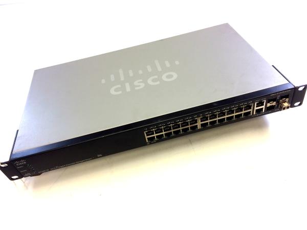Cisco SB Switch Managed 24x10 / 100 / 1000+2xcomboSFP+2xSFP