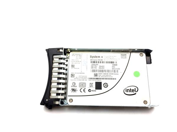 IBM 120GB 2.5 inch Hot-Swap SATA MLC S3500 Ent. Value Solid State Drive