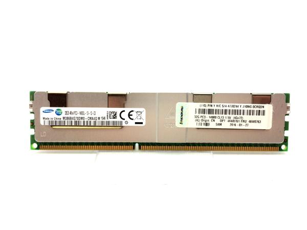 32GB (1x32GB, 4Rx4, 1.5V) PC3-14900 CL13 ECC DDR3 1866MHz Low-Profile LRDIMM