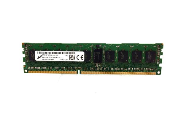 HP 8GB (1x8GB) Single Rank x4 PC3L-12800R (DDR3-1600) Registered CAS-11 Low Volt