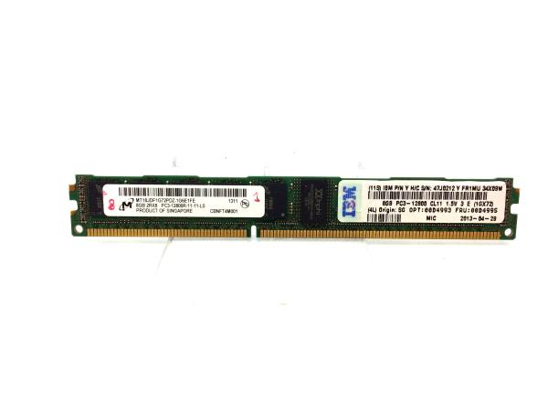 IBM 8GB (1X8GB) 2Rx8 PC3-12800 VLP MEMORY
