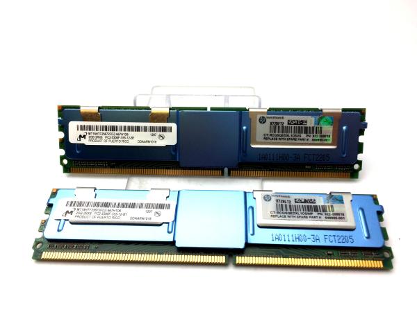 HP 3PAR 4GB (1x2GB DIMMs) F-Class Controller Cache