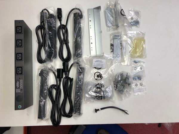 Modular Power Distribution Unit (4x7 Slot C14 PDU Arms & 1 x 4 Slot C19) (Self W